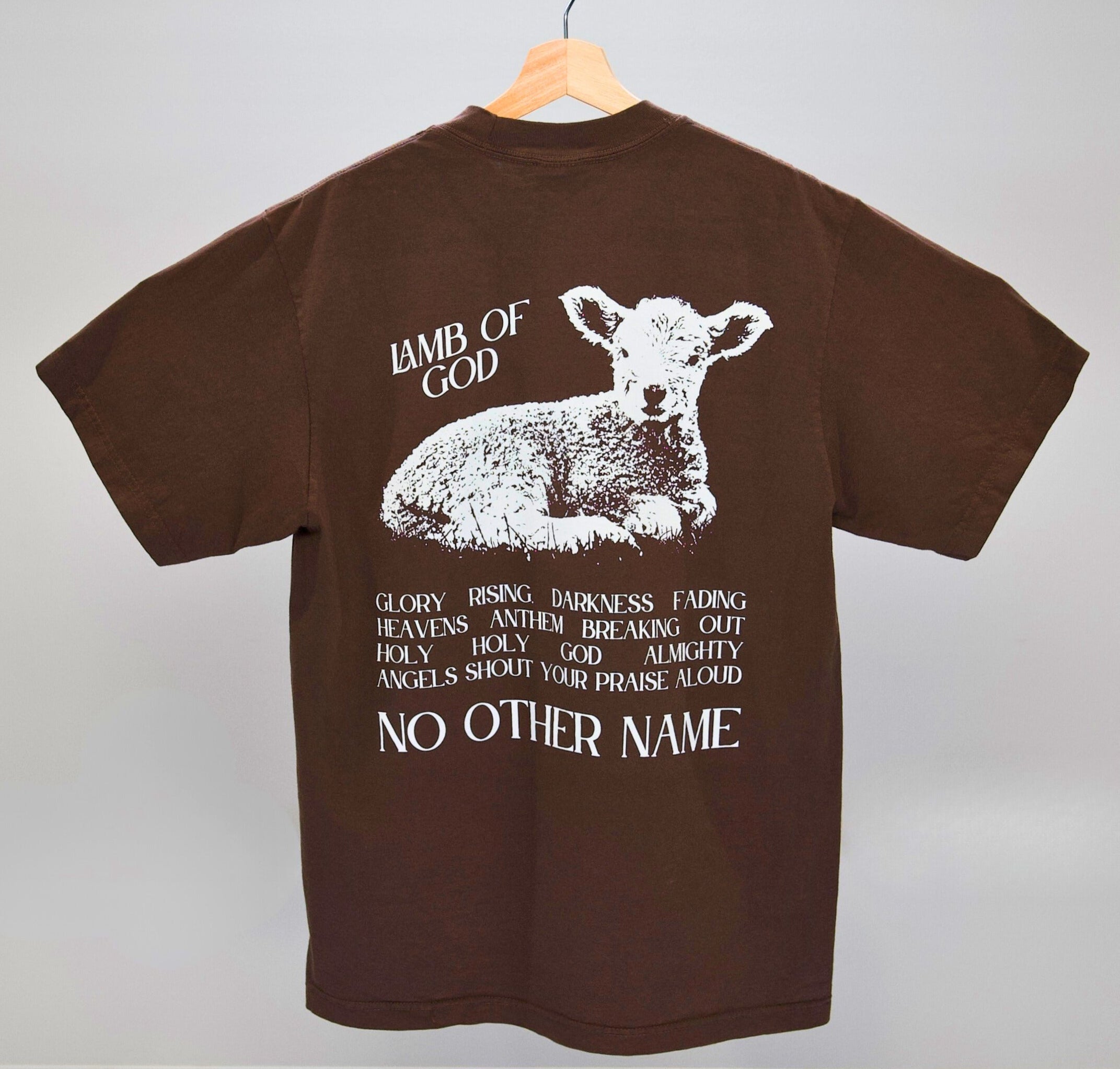 No Other Name Tee Brown