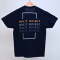 Holy Spirit Outline Tee Shirt Navy