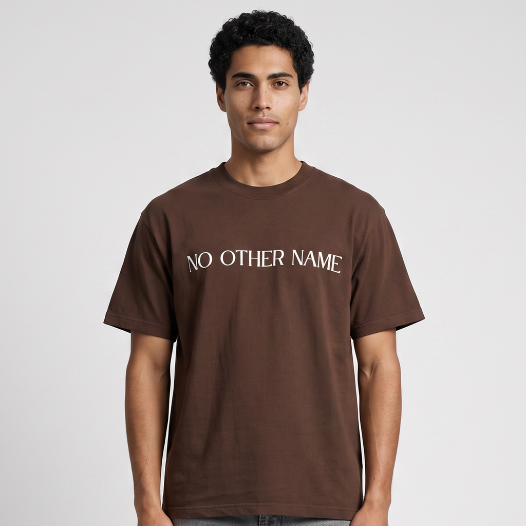 No Other Name Tee Brown