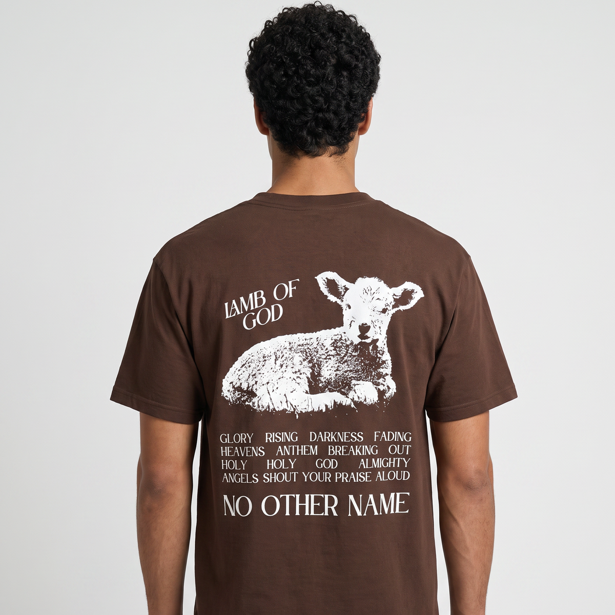 No Other Name Tee Brown