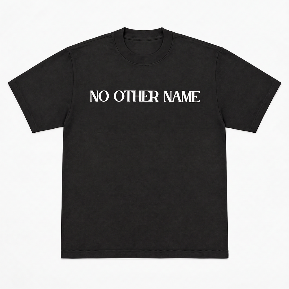 No Other Name Lamb Tee Black
