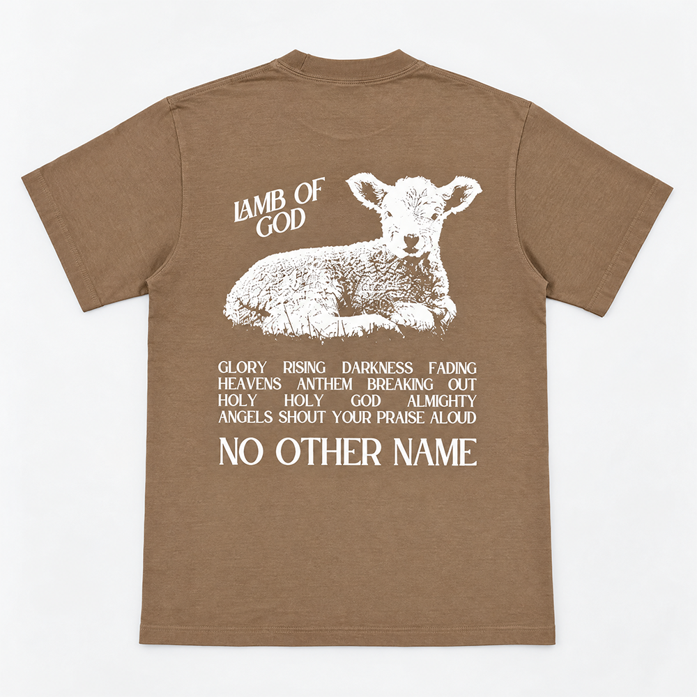No Other Name Tee Brown