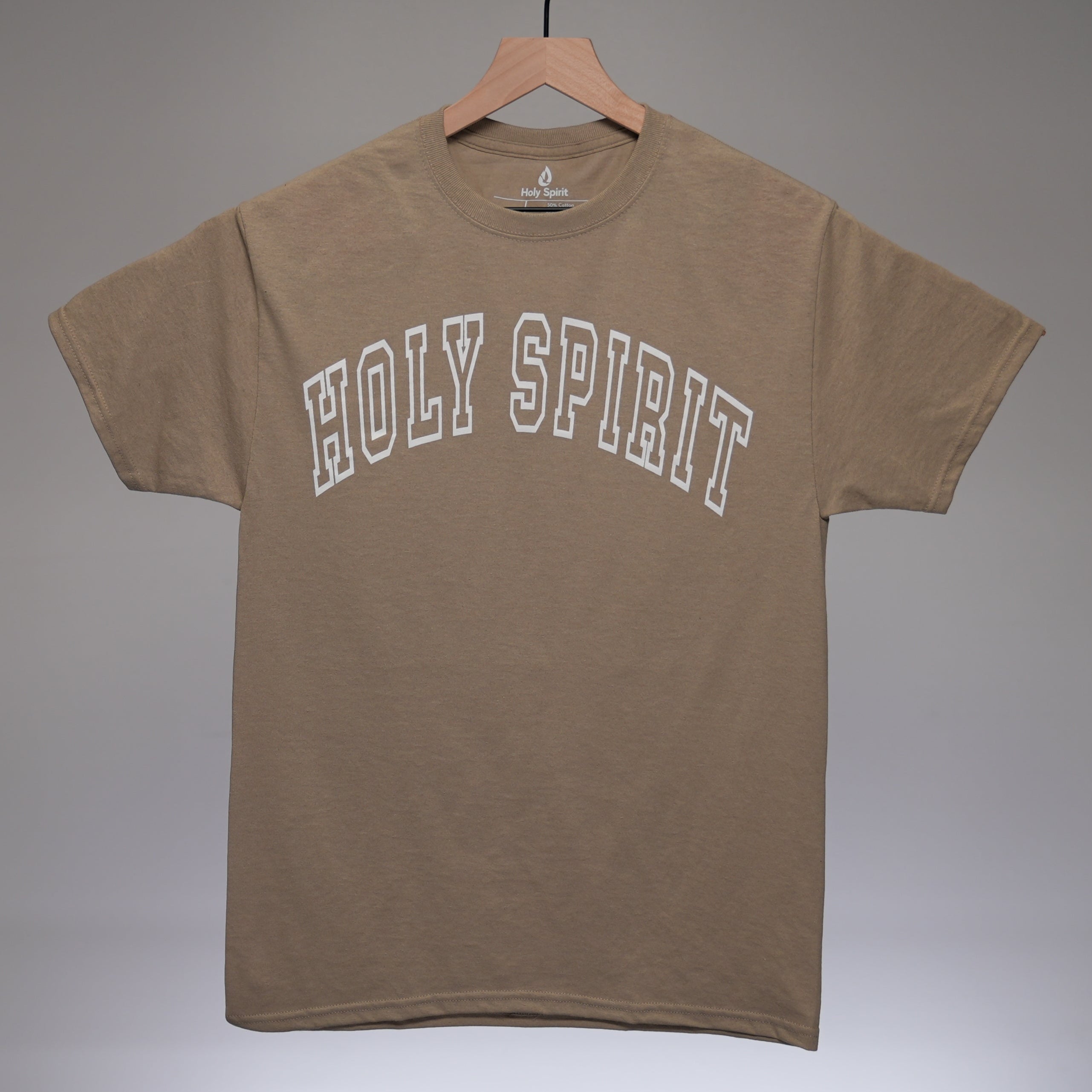 Holy Spirit Arch Tee Beige
