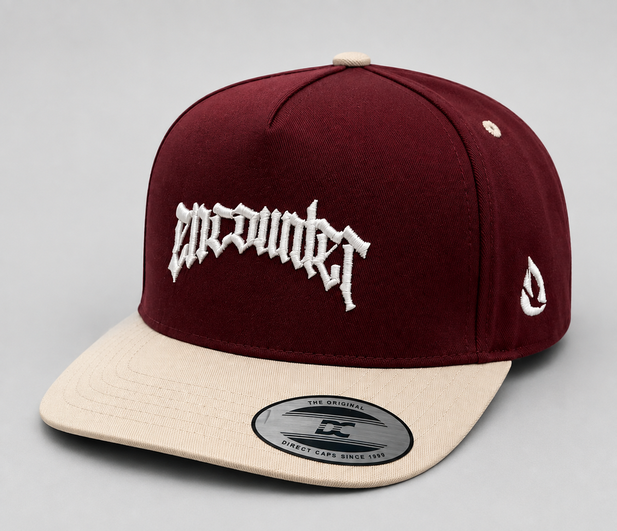 Encounter Suddenly Hat - Burgundy/Ivory
