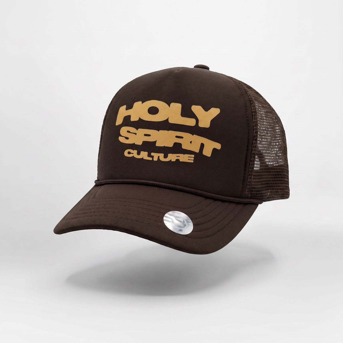 Holy Spirit Culture Trucker Hat - Brown