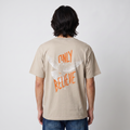 Only Believe Cropped Tee - Sand