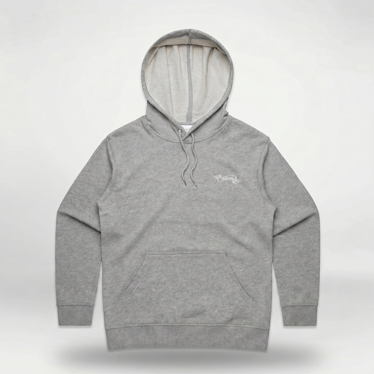 Welcome Holy Spirit Banner Hoodie - Heather Grey