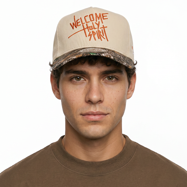 Welcome Holy Spirit - Cream / Camo